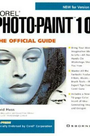 Cover of The Official Guide to Corel Photo-Paint 10