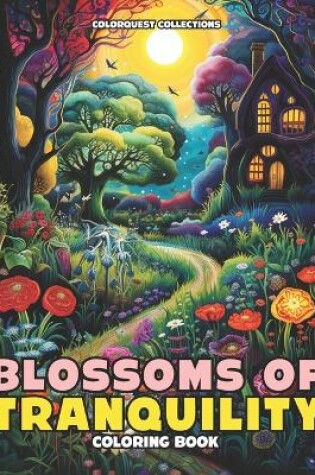 Cover of Blossoms of Tranquility Coloring Book