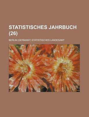 Book cover for Statistisches Jahrbuch (26 )