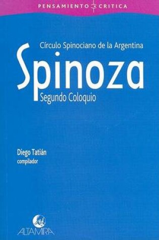 Cover of Spinoza - Segundo Coloquio