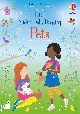 Book cover for Little Sticker Dolly Dressing Pets