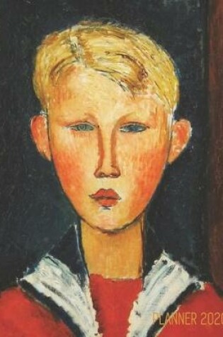 Cover of Modigliani Monthly Planner 2020