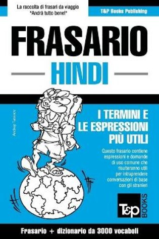 Cover of Frasario Italiano-Hindi e vocabolario tematico da 3000 vocaboli