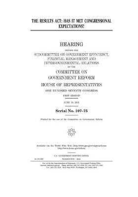 Book cover for The Results Act