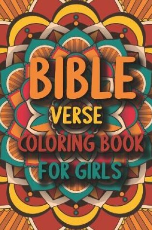 Cover of Bible Verses Coloring Book For Girls