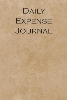 Book cover for Daily Expense Journal