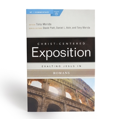 Book cover for Exalting Jesus in Romans