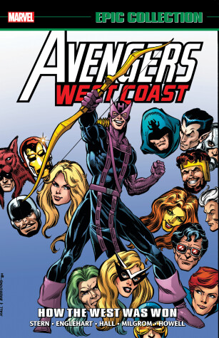 Book cover for Avengers West Coast Epic Collection: How The West Was Won
