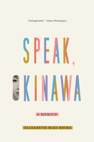 Cover of Speak, Okinawa