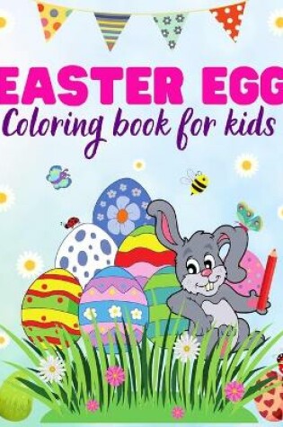 Cover of EASTER EGG. Coloring book for kids