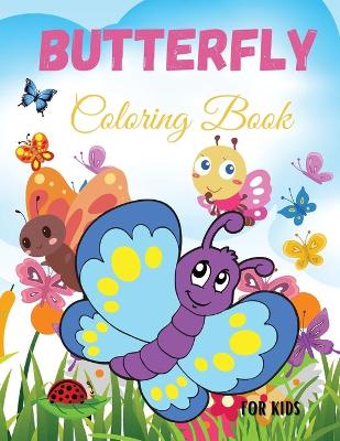 Book cover for Butterfly Coloring Book for Kids