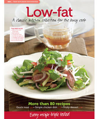 Book cover for Mb Test Kitchen Favourites: Low-Fat