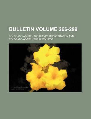 Book cover for Bulletin Volume 266-299