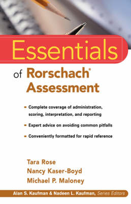 Cover of Essentials of Rorschach Assessment