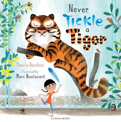 Book cover for Never Tickle a Tiger