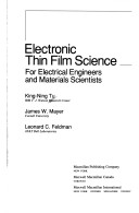 Book cover for Electronic Thin Film Science for Electrical Engineers and Materials Scientists