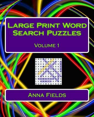 Book cover for Large Print Word Search Puzzles Volume 1