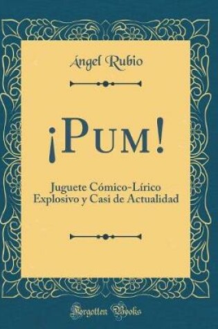 Cover of ¡pum!