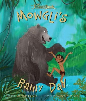 Book cover for Disney The Jungle Book Mowgli's Rainy Day