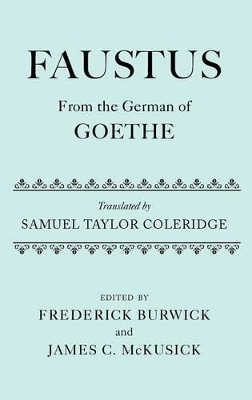 Cover of Faustus: From the German of Goethe