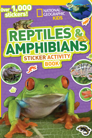 Cover of National Geographic Kids Reptiles and Amphibians Sticker Activity Book