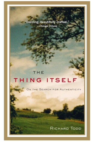 Cover of The Thing Itself