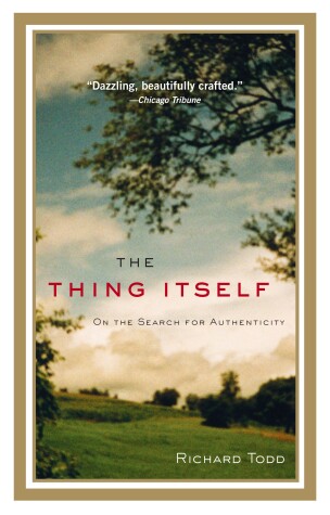 Book cover for The Thing Itself