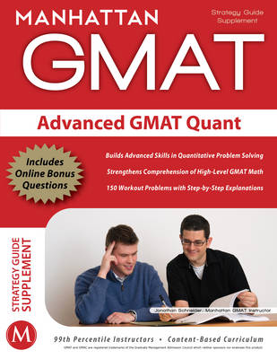 Cover of Advanced GMAT Quant