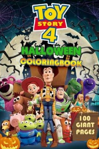 Cover of Toy Story 4 Halloween Coloring Book