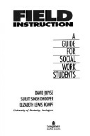 Cover of Field Instruction