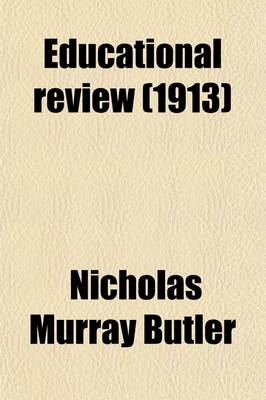 Book cover for Educational Review (Volume 46)