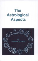 Book cover for The Astrological Aspects