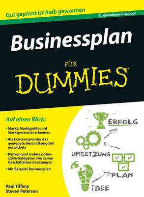 Book cover for Businessplan für Dummies