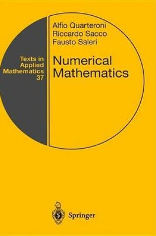 Cover of Numerical Mathematics: With 134 Illustrations