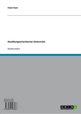 Book cover for Handlungsorientierter Unterricht