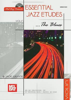 Book cover for Essential Jazz Etudes... the Blues for Violin