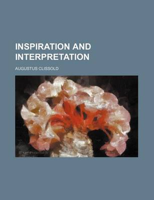 Book cover for Inspiration and Interpretation