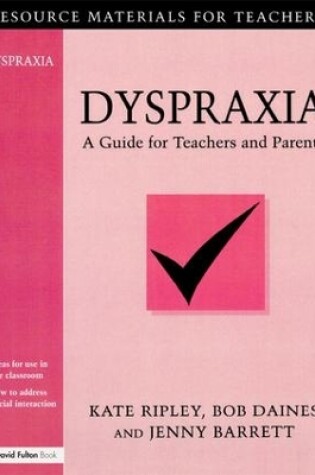 Cover of Dyspraxia