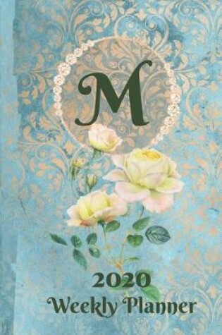 Cover of Plan On It 2020 Weekly Calendar Planner 15 Month Pocket Appointment Notebook - Monogram Letter M