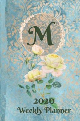 Book cover for Plan On It 2020 Weekly Calendar Planner 15 Month Pocket Appointment Notebook - Monogram Letter M