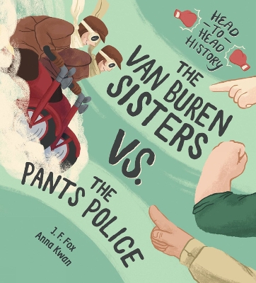 Book cover for The Van Buren Sisters vs. the Pants Police