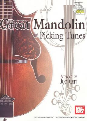 Book cover for Great Mandolin Picking Tunes Book/CD Set