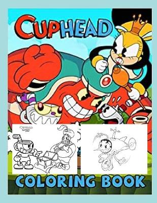 Cover of Cuphead Coloring Book