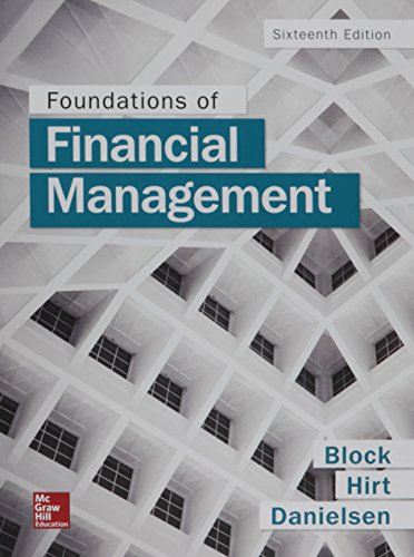 Book cover for Foundations of Financial Management with Connect Access Card