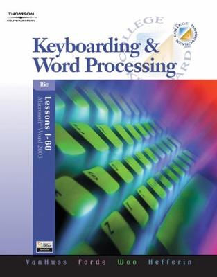Book cover for Keyboarding & Word Processing, Lessons 1-60 (with Data CD-ROM)