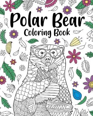 Book cover for Polar Bear Coloring Book