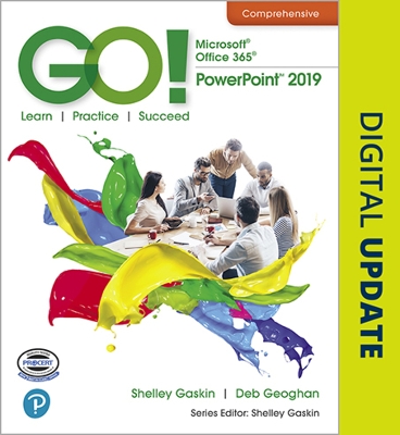 Book cover for GO! with Microsoft Office 365, PowerPoint 2019 Comprehensive