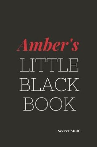 Cover of Amber's Little Black Book