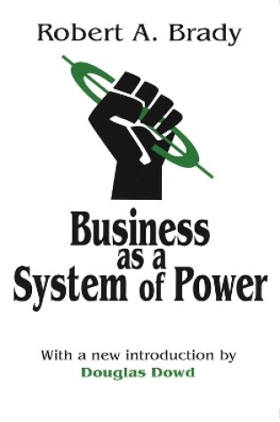 Cover of Business as a System of Power