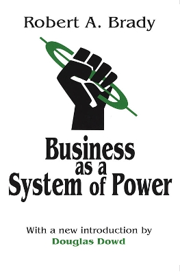 Book cover for Business as a System of Power